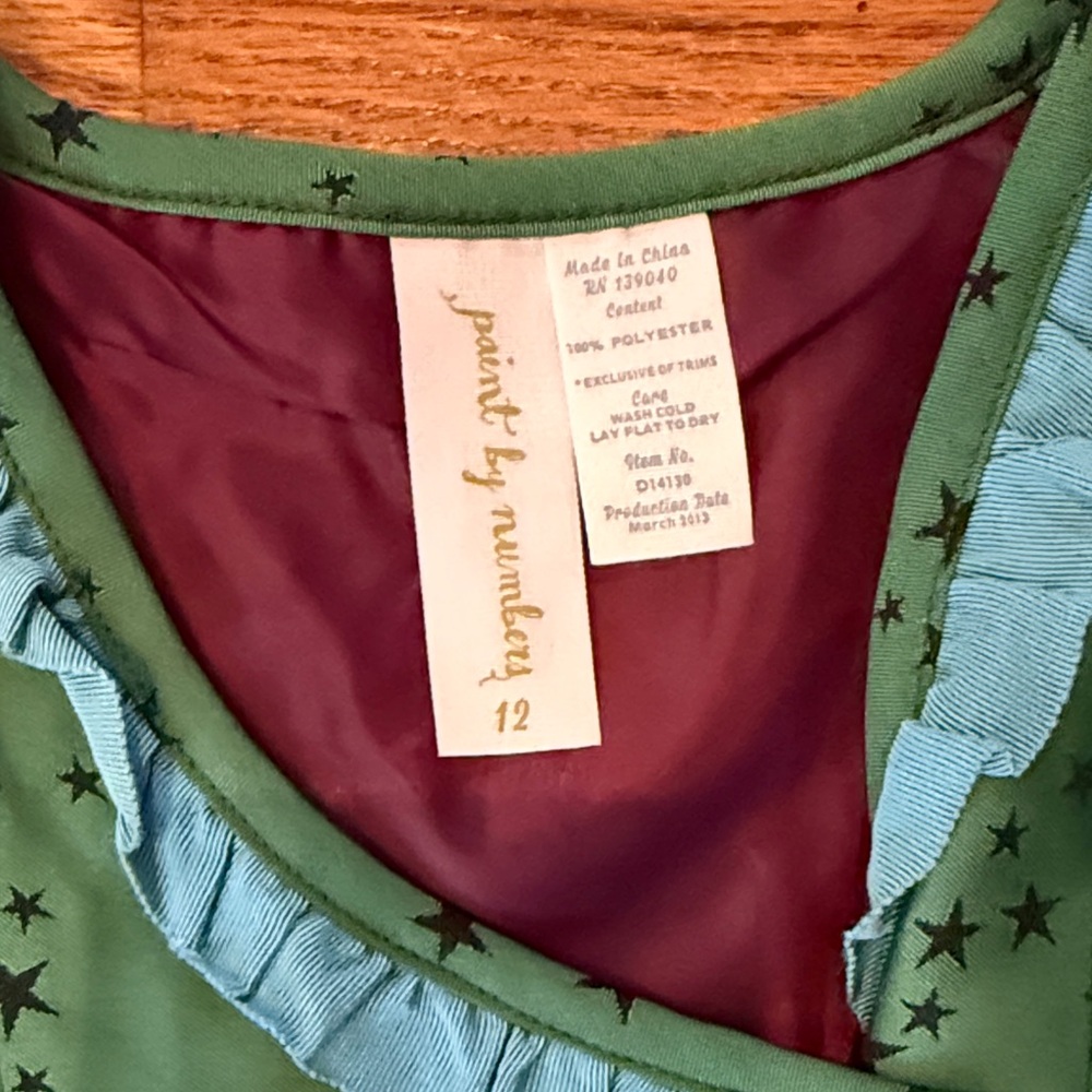Matilda Jane Paint by Numbers Constellation Dress size 12 - Picture 2 of 6